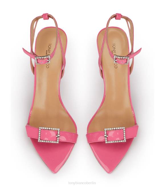Stöckelschuhe| de Tony Bianco Frauen Mopsy-Absätze Flamingo-Patent 4624139